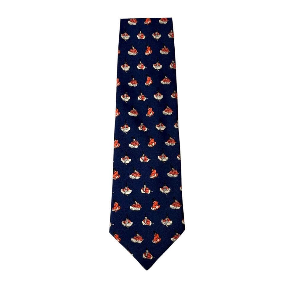 Hermes La Ballade de Heian 100% Silk Necktie - Japanese Era Tie - 7284 MA - Picture 3 of 7
